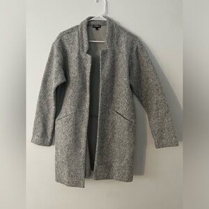 Gray express coat